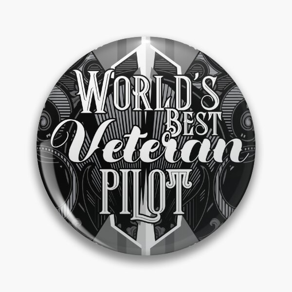 Item preview, World's Best Veteran Pilot - White designed and sold by SpicyAviator.