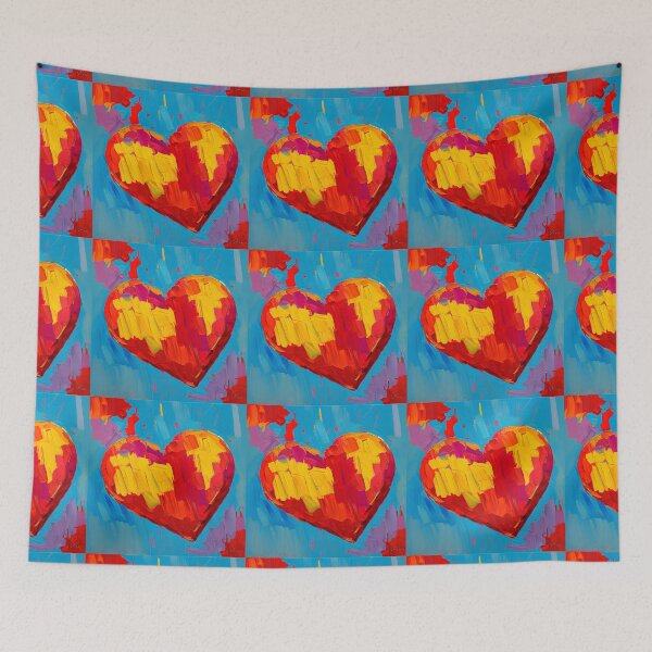 Item preview, Beautiful Painted Heart designed and sold by Planetporridge.