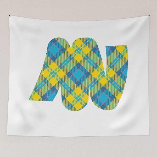 Item preview,  Green Yellow Noodle Plaid Pattern   designed and sold by Halcion C.