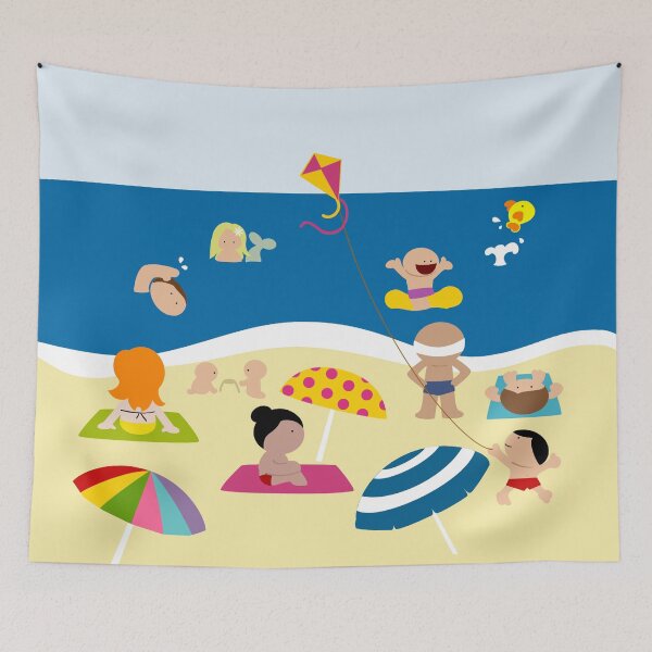 Item preview, The Beach designed and sold by Sonia Pascual Izquierdo.