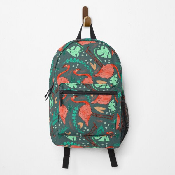 Item preview, Flamingo in the jungle designed and sold by Lenecreates.