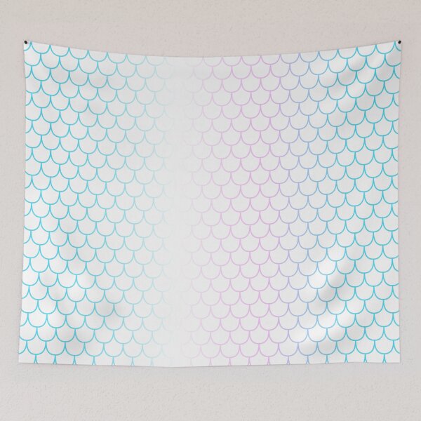 Item preview, Luxury Mermaid Fish Scale Pattern designed and sold by stylebytara.