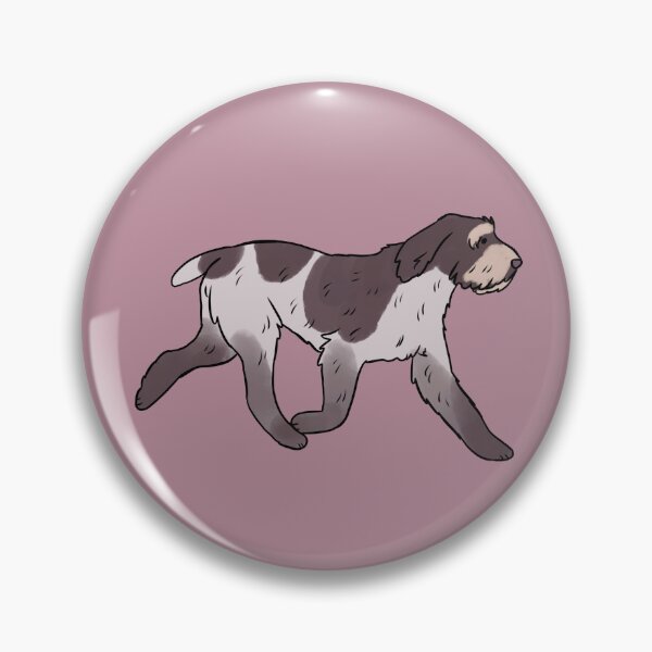 Item preview, Spinone italiano cute illustration  designed and sold by Yarafantasyart.