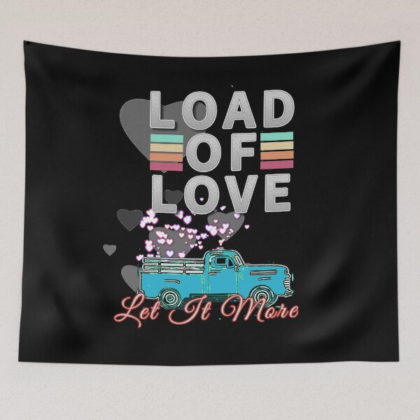 Item preview,  Romantic Retro Truck lover, Load of love, Classic Gifts. designed and sold by Dodern.
