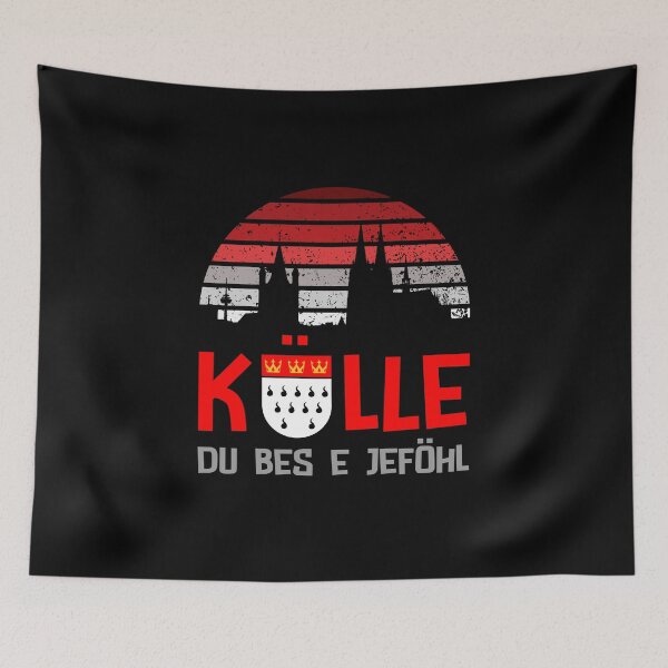 Item preview, Carnival costume Koelle Alaaf heart coat of arms designed and sold by Shirt-Expert.