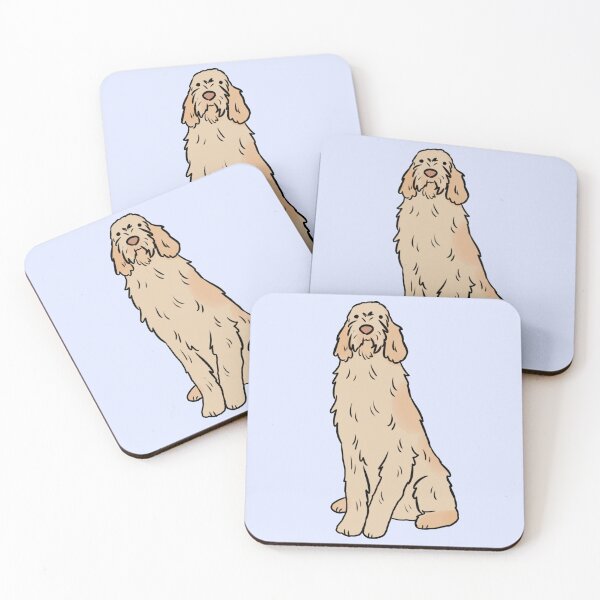 Item preview, Spinone italiano cute illustration  designed and sold by Yarafantasyart.