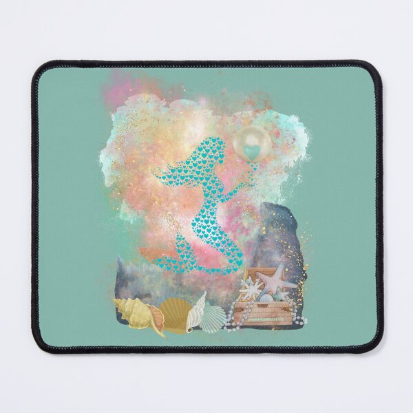 Item preview, Mermaid and a big pearl  designed and sold by sunnybunnyhoney.