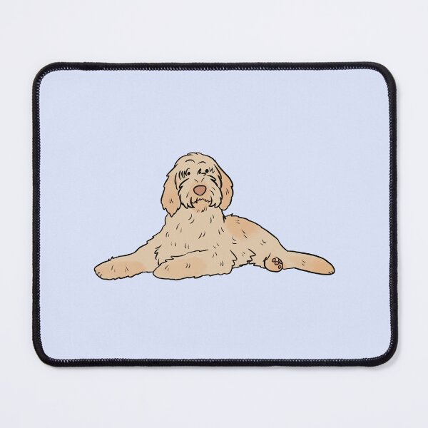 Item preview, Spinone italiano cute illustration  designed and sold by Yarafantasyart.
