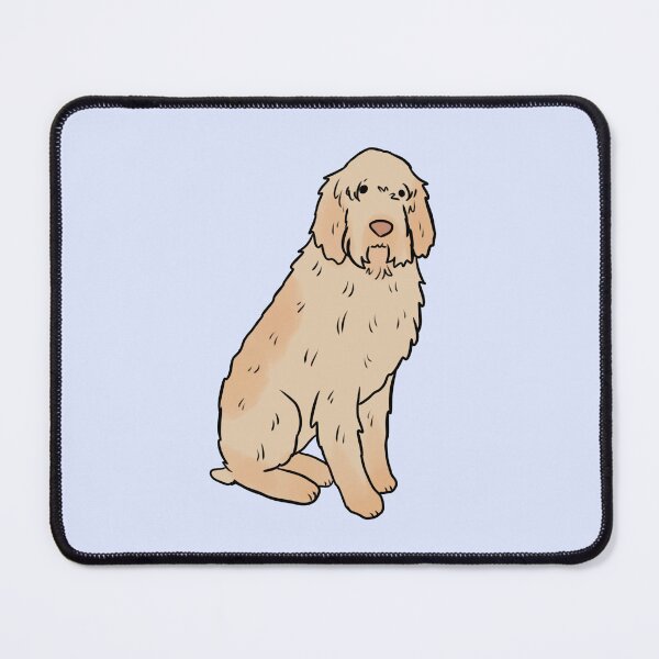 Item preview, Spinone italiano cute illustration designed and sold by Yarafantasyart.