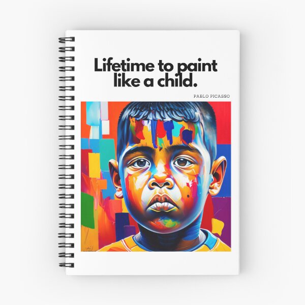 Item preview, a lifetime to paint like a child. designed and sold by IndiFashion24.