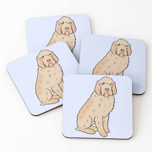 Item preview, Spinone italiano cute illustration  designed and sold by Yarafantasyart.