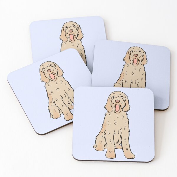 Item preview, Spinone italiano cute illustration  designed and sold by Yarafantasyart.