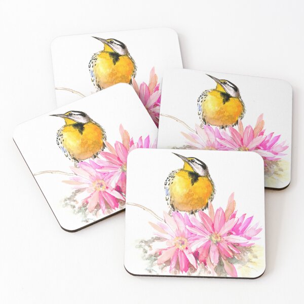 Item preview, Meadowlark and Bitterroot Flowers designed and sold by surenart.