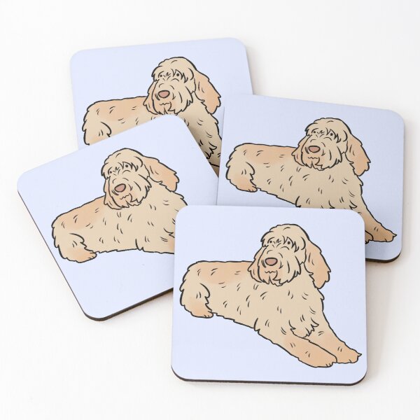 Item preview, Spinone italiano cute illustration  designed and sold by Yarafantasyart.