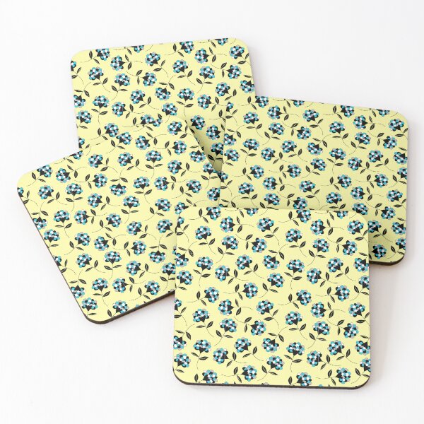Item preview, flowers - yellow background designed and sold by bananaps.