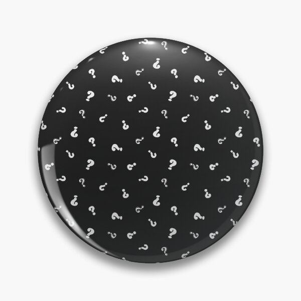 Item preview, Black and White Question Mark designed and sold by Zab Butler Design.