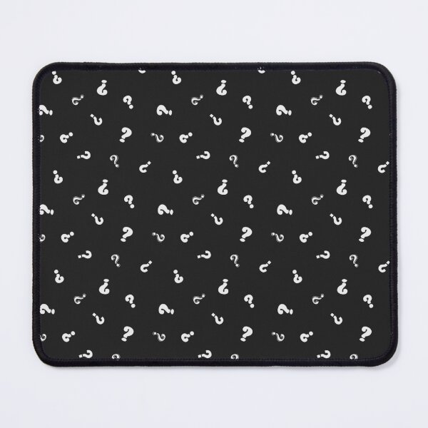 Item preview, Black and White Question Mark designed and sold by Zab Butler Design.