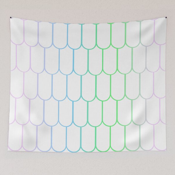 Item preview, Luxury Mermaid Fish Scale Pattern designed and sold by stylebytara.