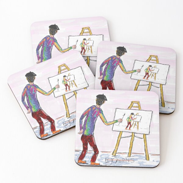 Item preview, "The Painter"   Impressionism  Sketch designed and sold by EJCairns.