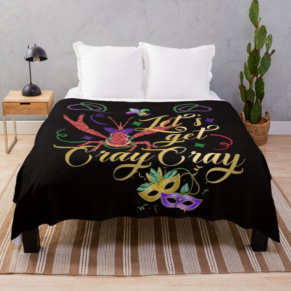 Item preview, Let's Get Cray Cray, Crazy Mardi Gras, Mardi Gras Party designed and sold by desireedickens.