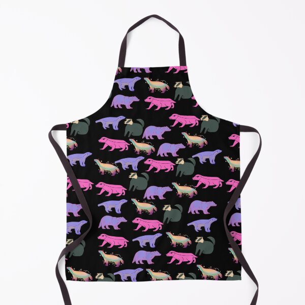 Item preview, Honey badger pattern design designed and sold by Patternaart.
