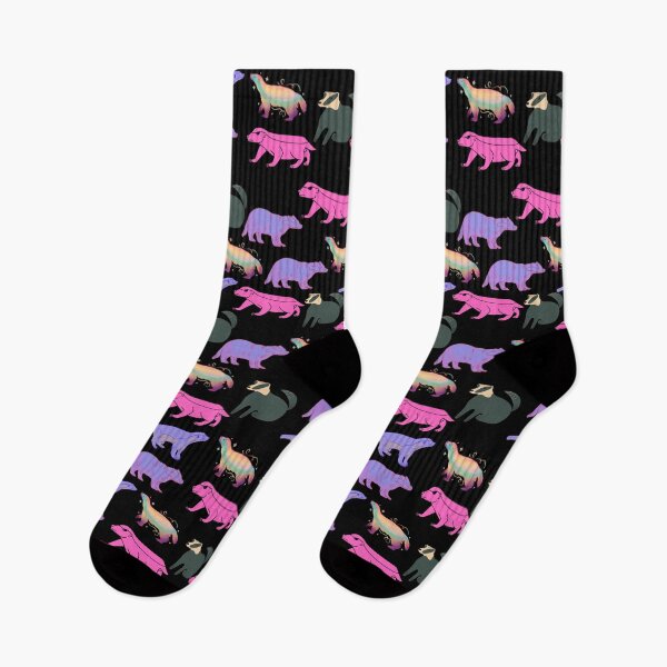 Item preview, Honey badger pattern design designed and sold by Patternaart.