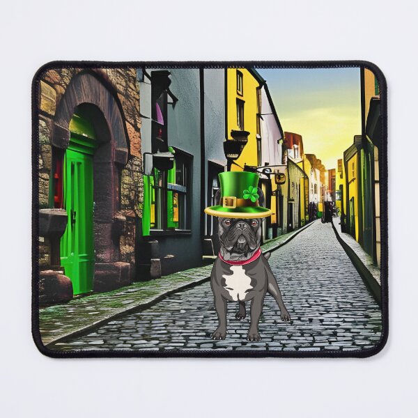 Item preview, St Patricks Day French bulldog design. designed and sold by Doggymadness.