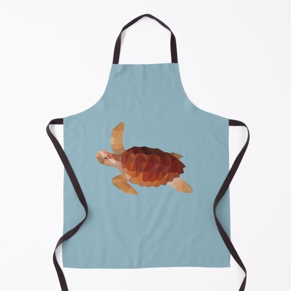 Item preview, Polygonal Sea Turtle in Brown designed and sold by shaldesign.