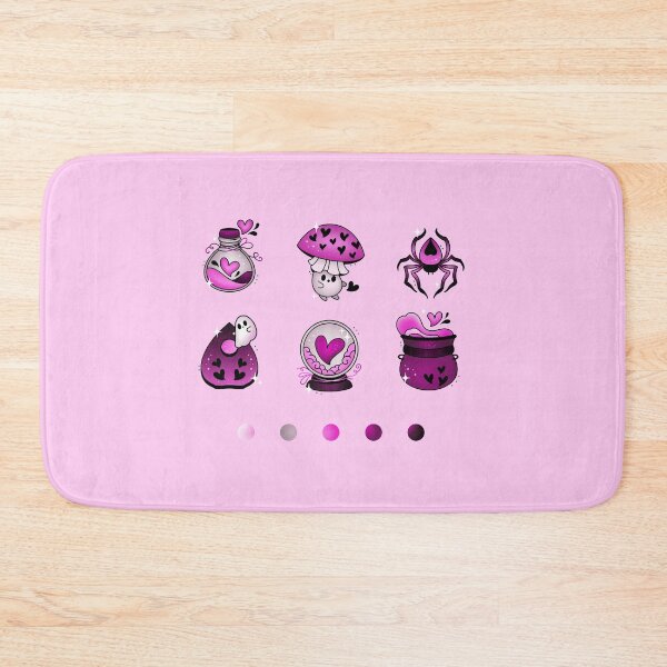 Item preview, Witchy pink Valentine’s Day  designed and sold by Texdoodles.