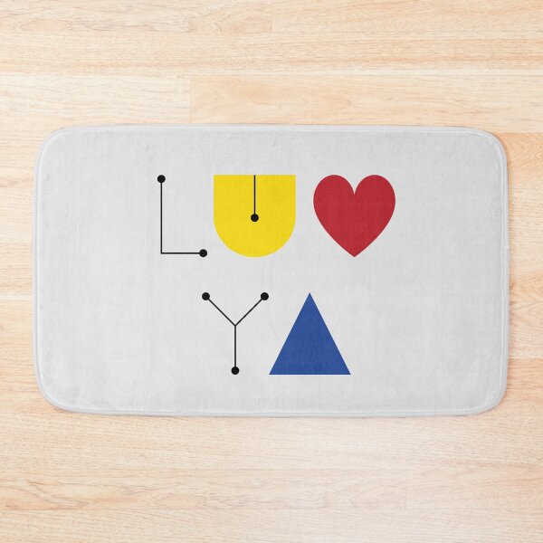 Item preview, Luv Ya Bauhaus Design SQ designed and sold by dreamartcher.