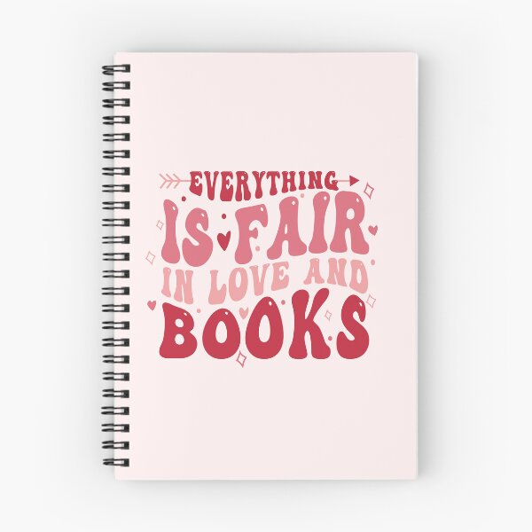 Item preview, EVERYTHING IS FAIR IN LOVE AND BOOKS - VALENTINE'S DAY, BOOKNERDS, designed and sold by The Bookworm Store.
