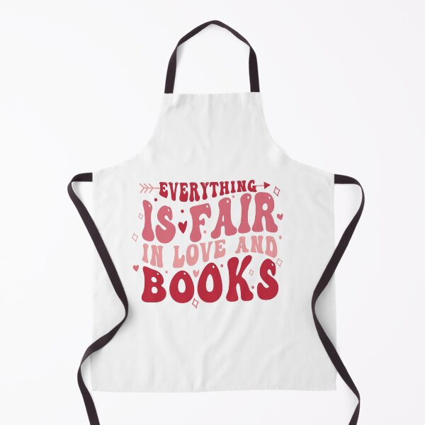Item preview, EVERYTHING IS FAIR IN LOVE AND BOOKS - VALENTINE'S DAY, BOOKNERDS, designed and sold by The Bookworm Store.