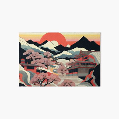 Shirakawa Runa | Art Board Print