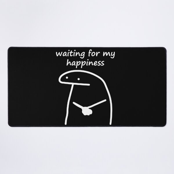 Item preview, Waiting for my happiness white designed and sold by Leonardo Davinci.