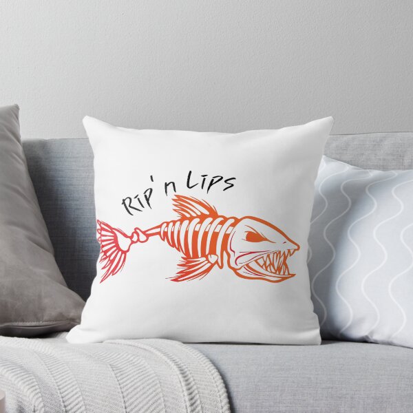 Item preview, Rip'n Lips Fish Sticker designed and sold by csdesignco.
