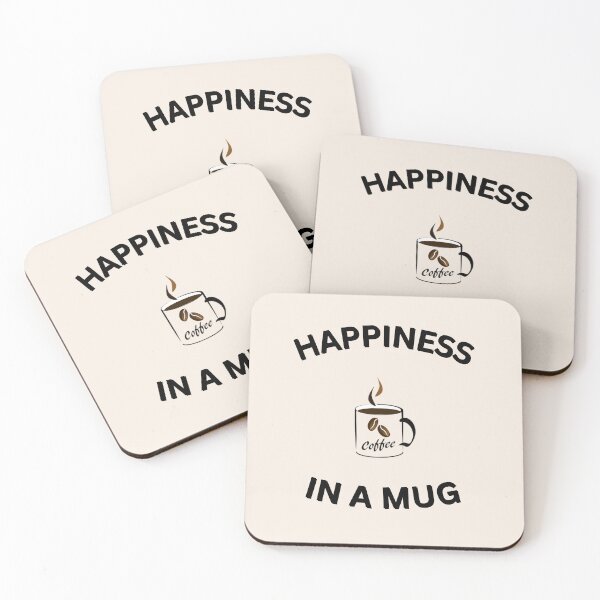 Item preview, Coffee Drinker - Happiness in A Mug designed and sold by HanaiPrint.