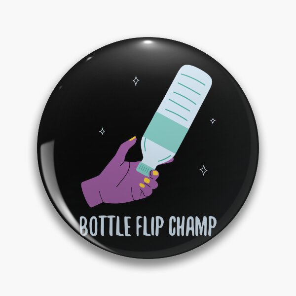 Item preview, Bottle Flip Champ Bottle designed and sold by MooonTees.