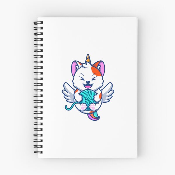 Item preview, funny and cute cat with a ball of wool designed and sold by wassim sadiki.