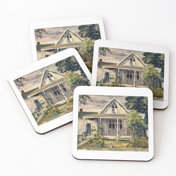 Item preview, Grant Wood Provincial home. A sketch for the painting American Gothic designed and sold by TeeARTHY.