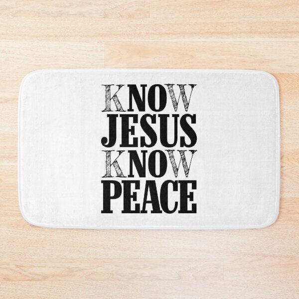Item preview, Know Jesus Know Peace designed and sold by plushism.