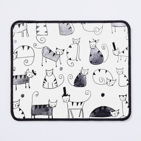 Item preview, Pattern of little cats designed and sold by LaGabyGaArts.