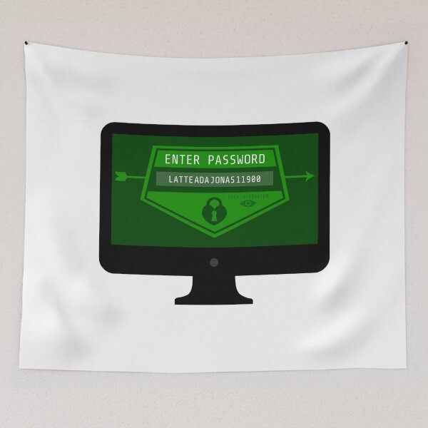 Item preview, Felicity Smoak - Computer Log In Screen - LATTE ADA JONAS 11900 designed and sold by FangirlFuel.