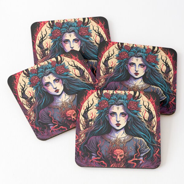 Item preview, Flame Moon Hecate designed and sold by JaimeLikes.