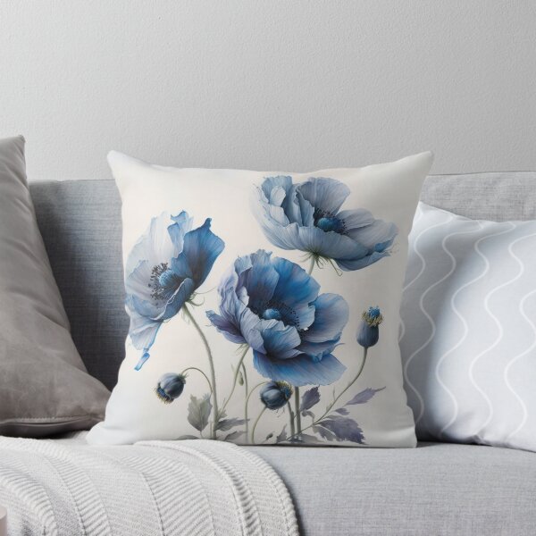Artikel-Vorschau von Blaue Mohnblumen, designt und verkauft von Vanover Designs.