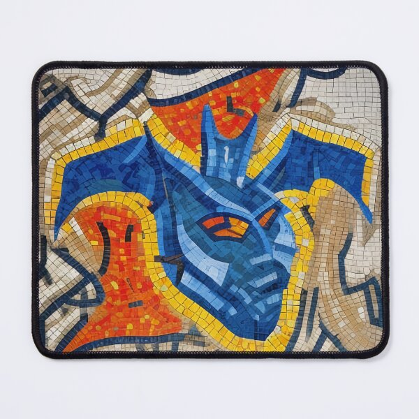 Item preview, Radiant Blue Demon Mosaic designed and sold by CupPainting.