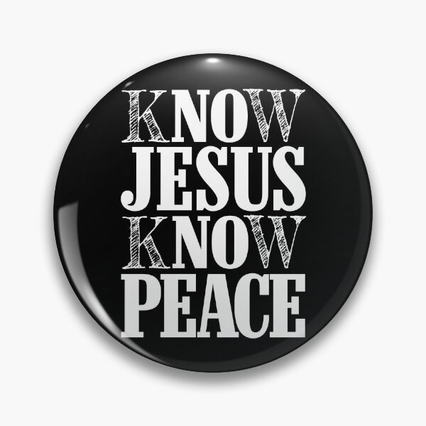 Item preview, Know Jesus Know Peace designed and sold by plushism.