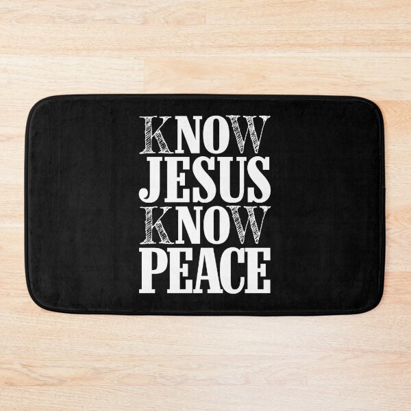 Item preview, Know Jesus Know Peace designed and sold by plushism.