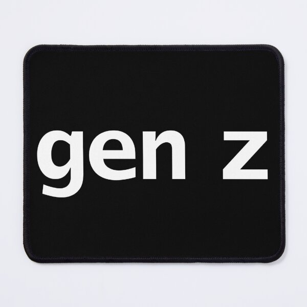 Item preview, Gen Z Funny Typography designed and sold by ellenhenry.