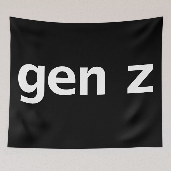 Item preview, Gen Z Funny Typography designed and sold by ellenhenry.