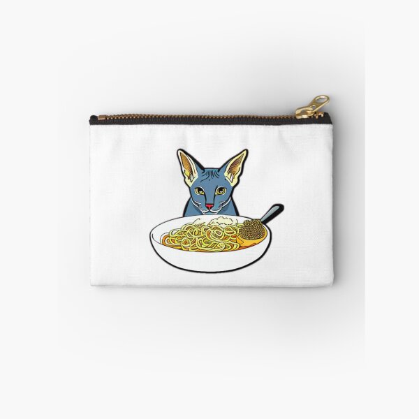 Aperçu de l'œuvre Chat qui mange des spaghettis créée et vendue par PseudoEnergy.